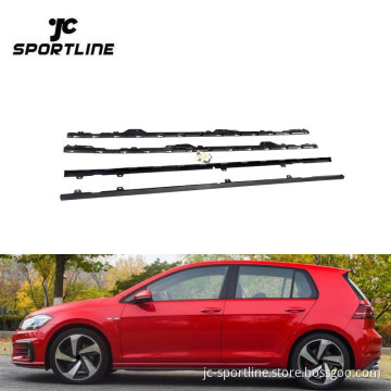 ABS Car Side Skirt Kit for Volkswagen Golf MK7 7 and 7.5 (2014-2018)